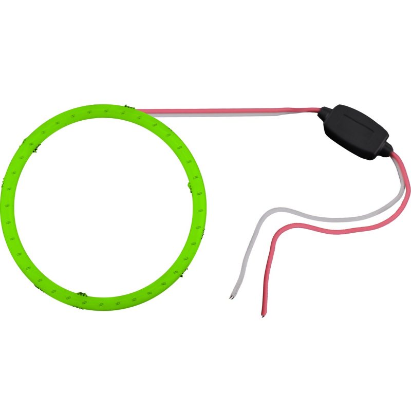 Green color option from the supplied 80mm angel eye source images.