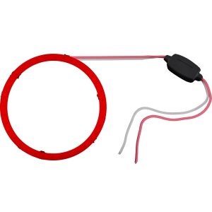 Red color option from the supplied 80mm angel eye source images.