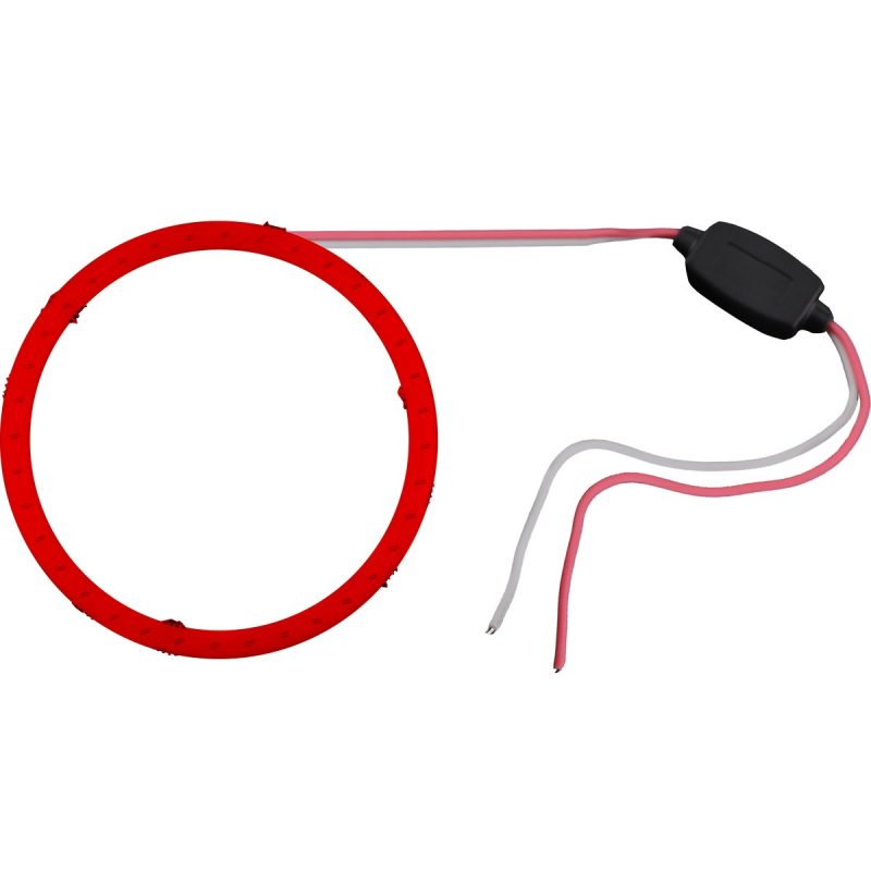 Red color option from the supplied 80mm angel eye source images.