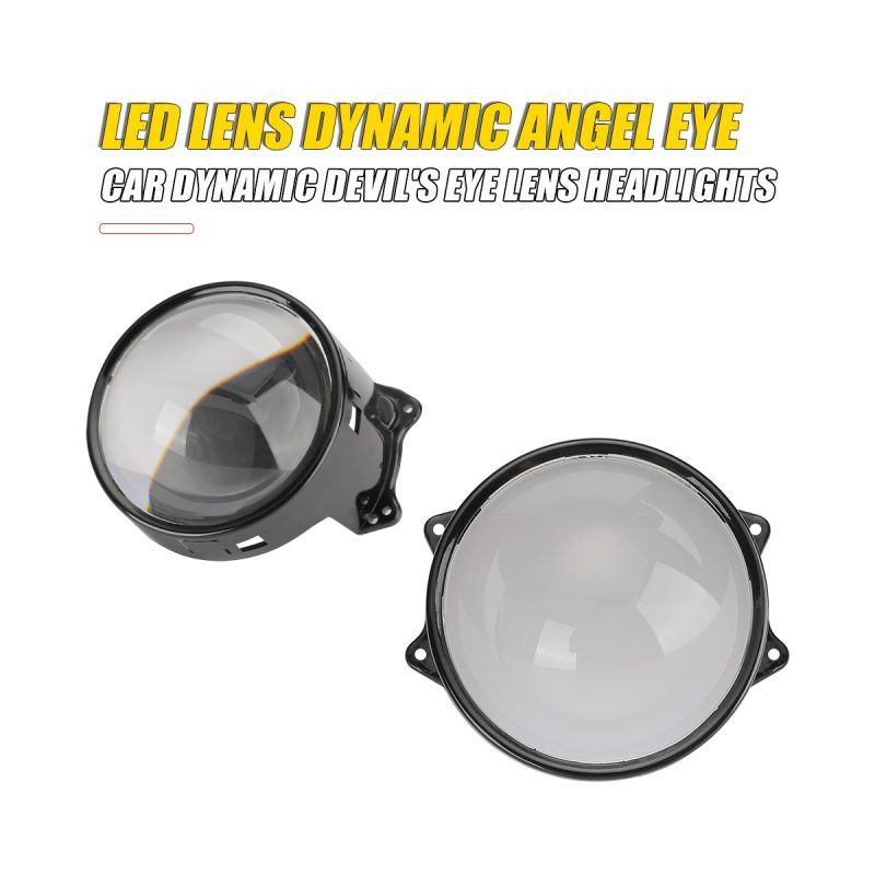80Mm Led Lens Dynamic Angel Eye Headlight Kit 04 Dynamic Angel 80Mm Pair Front Front pair reference for 80mm LED lens dynamic angel eye headlight kit