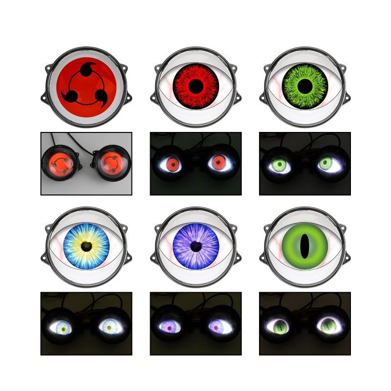 80Mm Led Lens Dynamic Angel Eye Headlight Kit 06 Dynamic Angel 80Mm Effects Dynamic eye-effect references for 80mm LED lens dynamic angel eye headlight kit