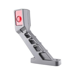 Silver body view of 820mm LED truck waist side marker light