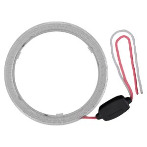 83Mm Transparent Cover Led Angel Eye Halo Ring Main 83mm Seven-Color Transparent Cover LED Angel Eye Halo Ring 12V-24V IP68