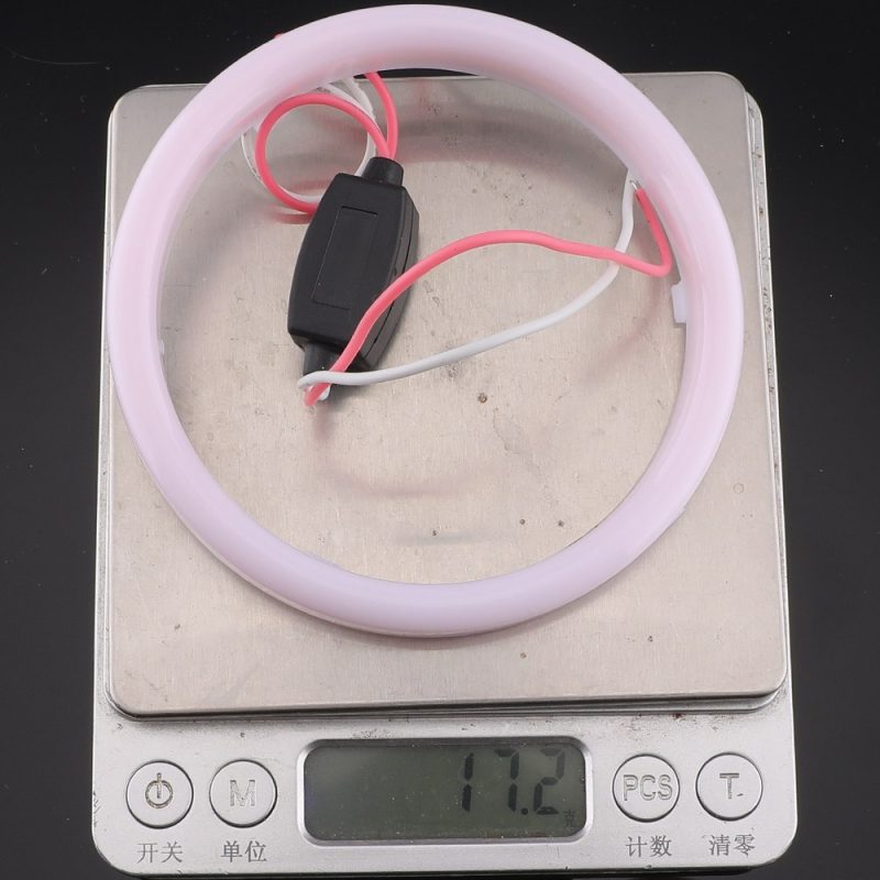 93Mm Cotton Light Led Angel Eye Halo Ring Scale Reference Scale reference source image supplied for the 93mm cotton light angel eye style.