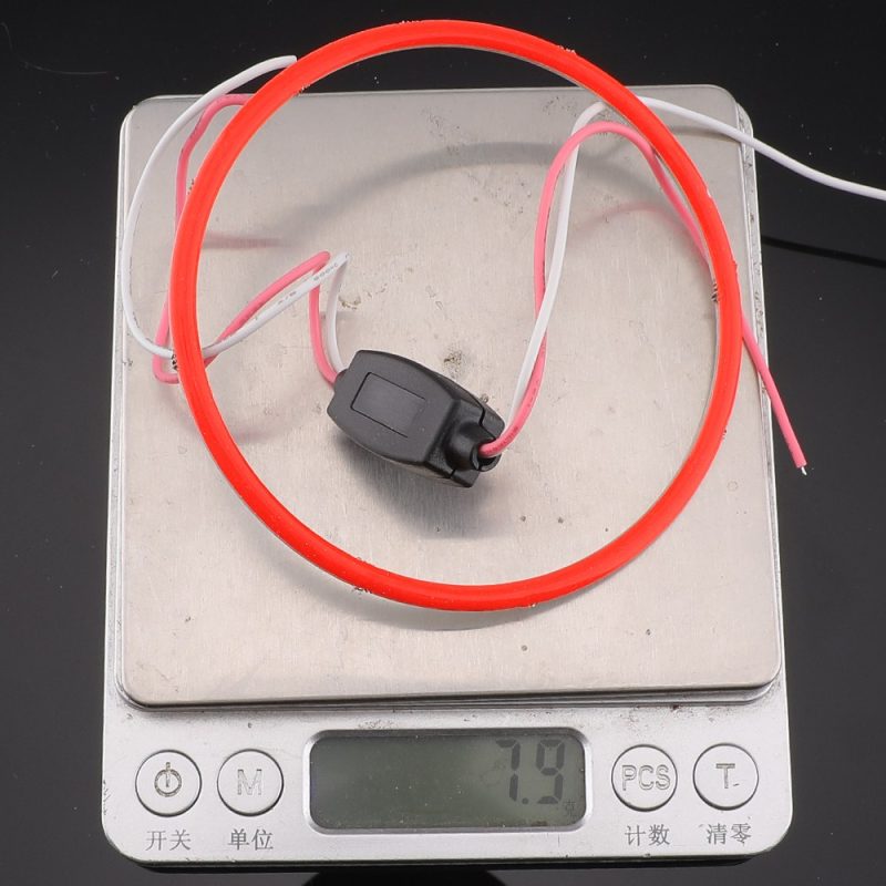 93Mm Seven Color Cob Led Angel Eye Halo Ring Scale Reference Scale reference source image supplied for the 93mm COB angel eye circle.