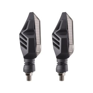 AC-0008PRO Red Leaf Motorcycle LED DRL Turn Signal Pair multi-view product reference