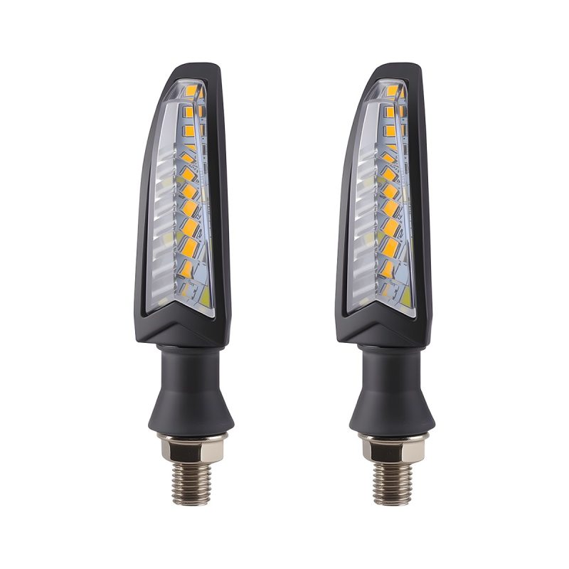 Ac 0106 Slim Wedge Motorcycle Led Drl Turn Signal 02 Ac 0106 Slim Wedge Motorcycle Led Drl Turn Signal 02 AC-0106 Slim Wedge Motorcycle LED DRL Turn Signal Pair alternate front reference
