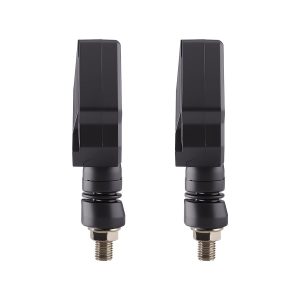 AC-0167 Yellow Spear Motorcycle LED DRL Turn Signal Pair detail angle reference