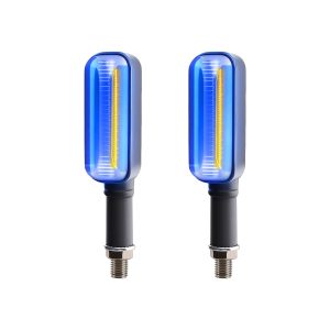 Blue and yellow light reference from the supplied product images.