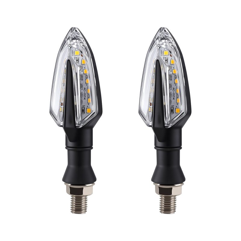 Ac 0214 Bullet Motorcycle Led Drl Turn Signal 01 Ac 0214 Bullet Motorcycle Led Drl Turn Signal 01 AC-0214 Bullet Motorcycle LED DRL Turn Signal Pair