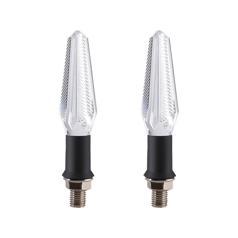 Ac 0237 White Motorcycle Led Daytime Running Light Main AC-0237 White Motorcycle LED Daytime Running Light Pair