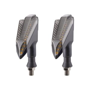 AC-0247 Blue Fin Motorcycle LED DRL Turn Signal Pair side or rear reference