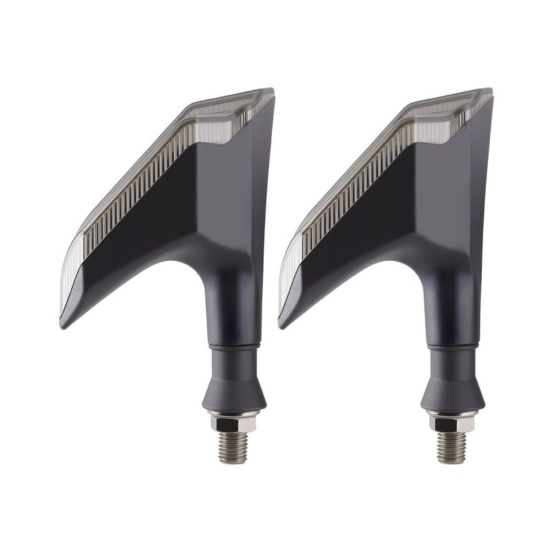 AC-0247 Blue Fin Motorcycle LED DRL Turn Signal Pair multi-view product reference