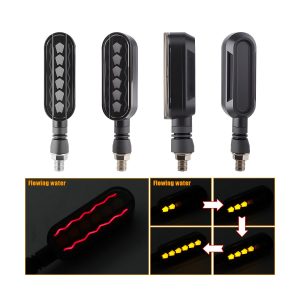 Ac 0263 Red Yellow Oval Motorcycle Led Drl Flowing Indicator Source graphic showing red light and flowing yellow indicator references.