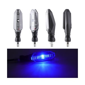 Ac 0265 Blue Motorcycle Led Drl Light Reference Source image showing blue light effect reference.