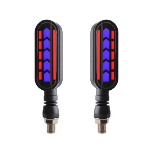AC-0272S Multi-Color Pill Motorcycle LED DRL Turn Signal Pair