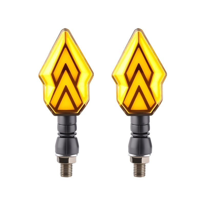 AC-0287 Arrow Motorcycle LED DRL Turn Signal Pair effect reference
