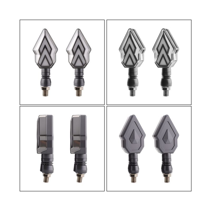 AC-0287 Arrow Motorcycle LED DRL Turn Signal Pair detail reference