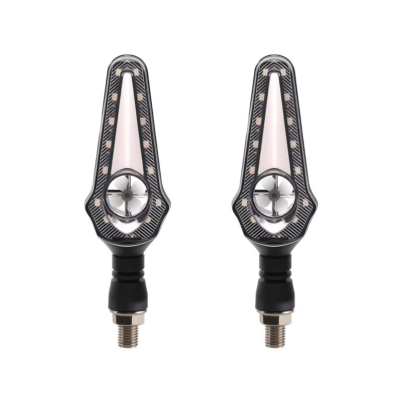 Ac 0292 Triangle Lattice Motorcycle Led Drl Turn Signal 01 Ac 0292 Triangle Lattice Motorcycle Led Drl Turn Signal 01 AC-0292 Triangle Lattice Motorcycle LED DRL Turn Signal Pair