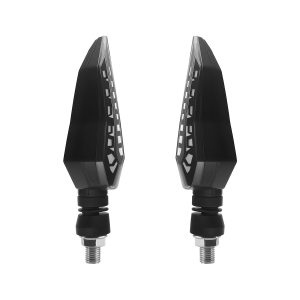 AC-0313 Fin-Shape Motorcycle LED DRL Turn Signal Pair side or rear reference