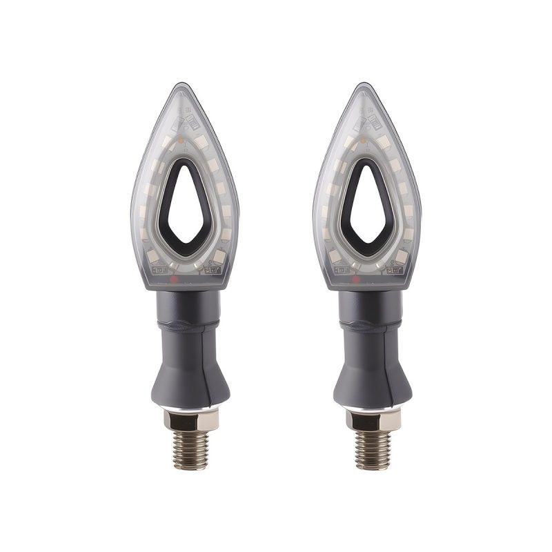 Ac 0340 Teardrop Motorcycle Led Drl Turn Signal 03 Ac 0340 Teardrop Motorcycle Led Drl Turn Signal 03 AC-0340 Teardrop Motorcycle LED DRL Turn Signal Pair side or rear reference
