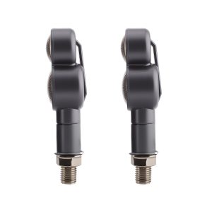 AC-0804 Dual-Round Motorcycle LED DRL Turn Signal Pair side or rear reference