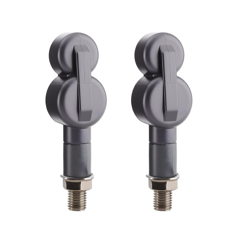 AC-0804 Dual-Round Motorcycle LED DRL Turn Signal Pair multi-view product reference