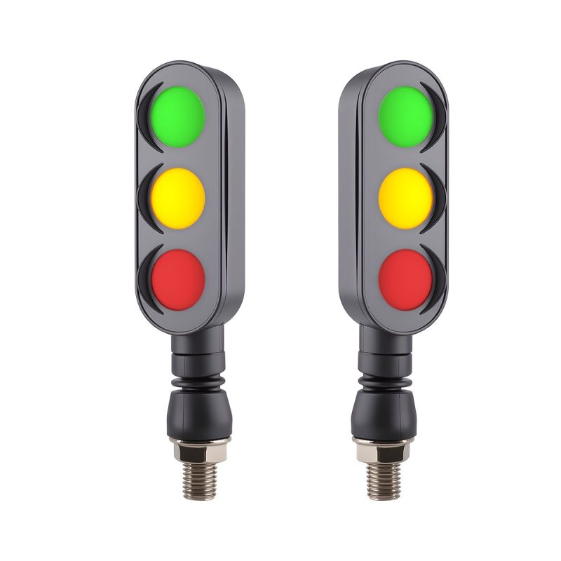Ac 0815S Traffic Light Motorcycle Led Drl Turn Signal 02 Ac 0815S Traffic Light Motorcycle Led Drl Turn Signal 02 AC-0815S Traffic-Light Motorcycle LED DRL Turn Signal Pair lighting color reference