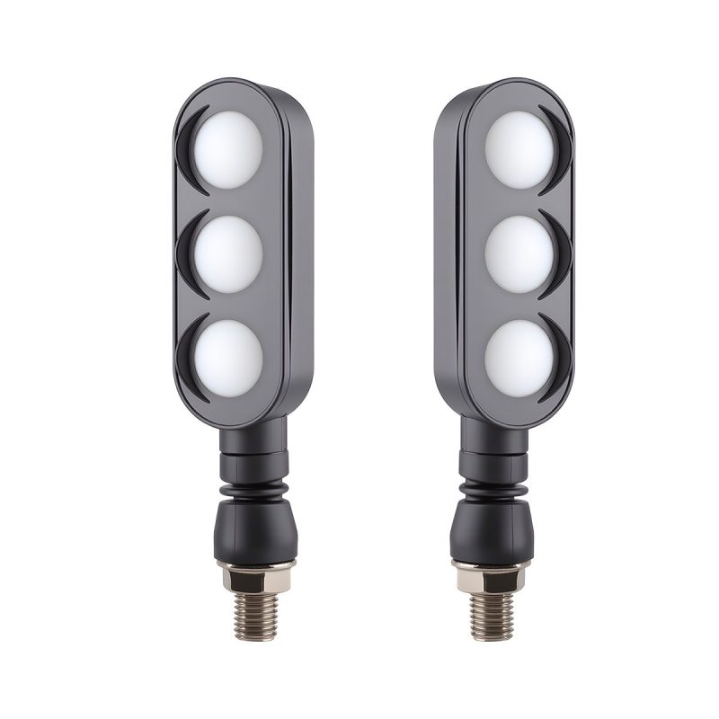 Ac 0815S Traffic Light Motorcycle Led Drl Turn Signal 03 Ac 0815S Traffic Light Motorcycle Led Drl Turn Signal 03 AC-0815S Traffic-Light Motorcycle LED DRL Turn Signal Pair side or rear reference