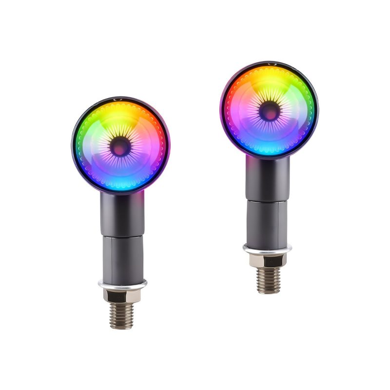 Ac 0819 Rgb Round Motorcycle Led Drl Turn Signal 01 Ac 0819 Rgb Round Motorcycle Led Drl Turn Signal 01 AC-0819 RGB Round Motorcycle LED DRL Turn Signal Pair