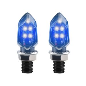 Ac 0821 Blue Faceted Motorcycle Led Drl Turn Signal 05 Ac 0821 Blue Faceted Motorcycle Led Drl Turn Signal 05 AC-0821 Blue Faceted Motorcycle LED DRL Turn Signal Pair multi-view product reference
