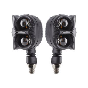 Ac 0824Pro Dual Lens Motorcycle Led Drl Turn Signal 02 Ac 0824Pro Dual Lens Motorcycle Led Drl Turn Signal 02 AC-0824PRO Dual-Lens Motorcycle LED DRL Turn Signal Pair alternate front reference