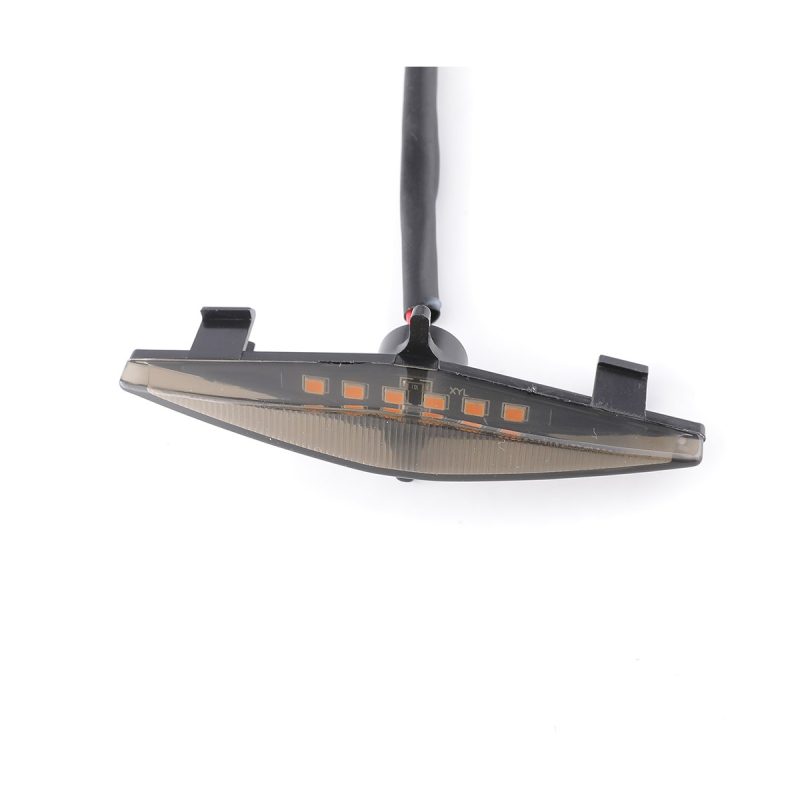 Amber Led Grille Marker Light Bar Kit 04 Amber Grille Side Amber LED grille marker light bar side profile
