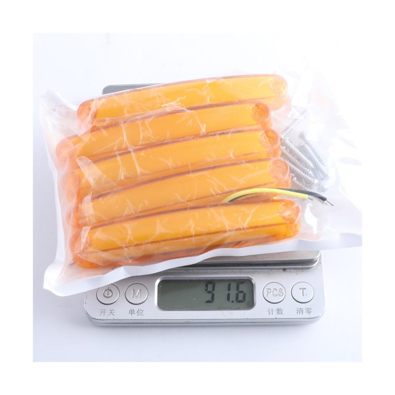 Amber LED strip warning marker light package reference