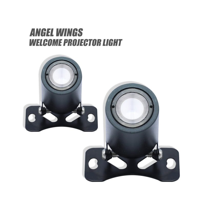 Angel Wing Welcome Projector Light Car Motorcycle 02 Angel Wing Moto Angel wing welcome projector light motorcycle module