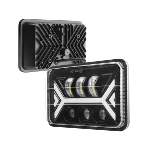 Angular Dual-Arrow 7 Inch Square LED Headlight product detail reference
