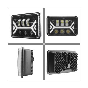 Angular Dual-Arrow 7 Inch Square LED Headlight additional product reference
