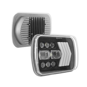 Arrow-Pattern 7 Inch Square LED Headlight