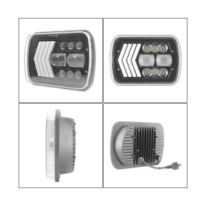 Arrow-Pattern 7 Inch Square LED Headlight additional product reference