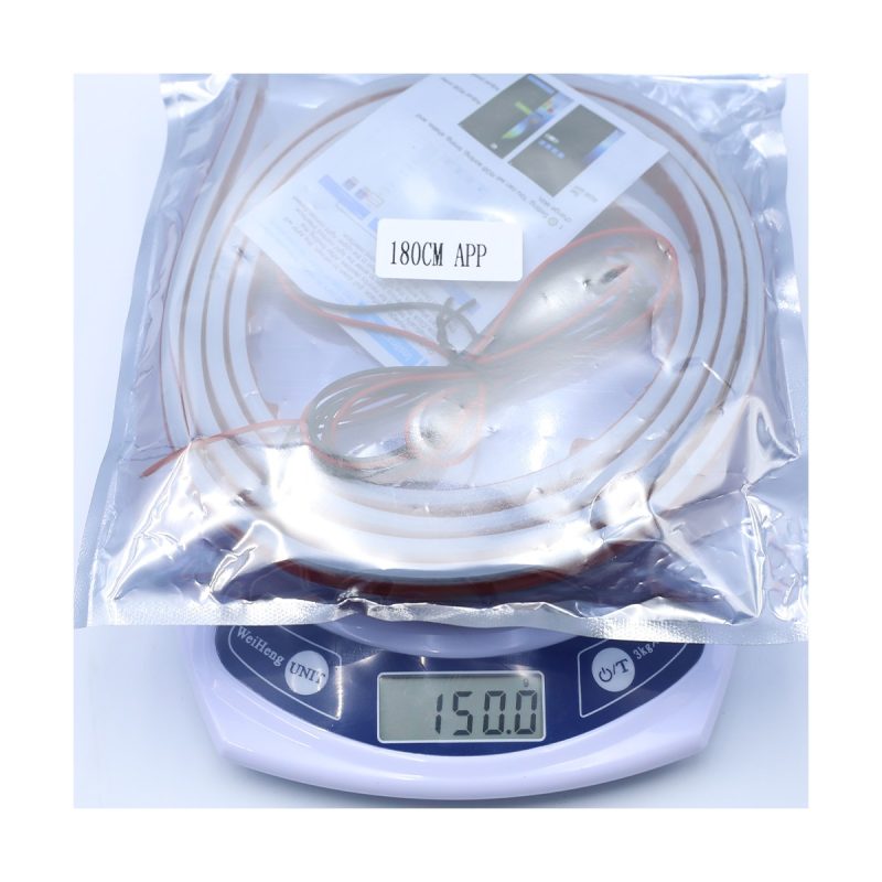 Bluetooth App Scanning Hood Led Drl Strip 180Cm Package 180cm APP package reference with 150.0g source weight reading.