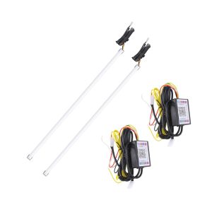 Bluetooth Rgb Flowing Light Guide Led Drl Strip 02 Rgb Flow Drl Pair Pair reference for Bluetooth RGB flowing light guide LED DRL strip