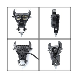 Bull-Head External LED Work Light multi-view reference