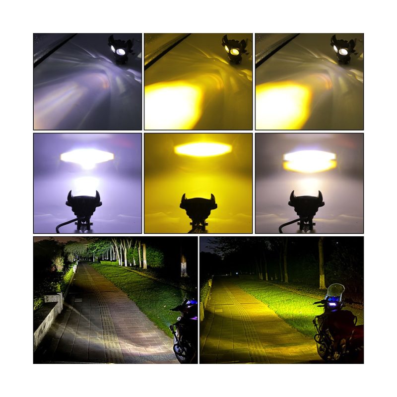 Bull-Head External LED Work Light lighting reference