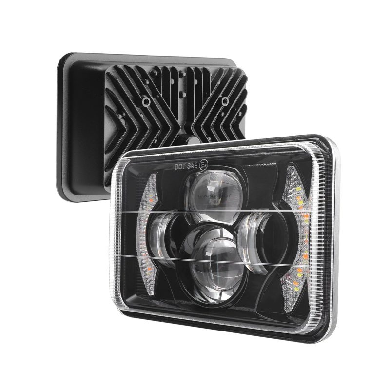 C-Shape 7 Inch Square LED Headlight product detail reference