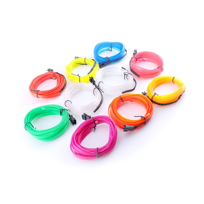 Color options for car cold light interior ambient wire strip