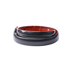 Carbon Fiber Texture LED Rear Spoiler Brake Light