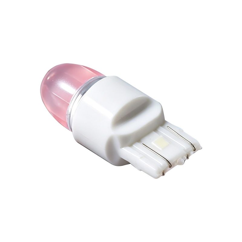 Ceramic Concave Lens Led Brake Position Bulb Color Options 03 Ceramic Bulb Pair Angle Pair angle view of ceramic concave lens LED brake position bulb