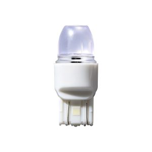 Ceramic Concave Lens Led Brake Position Bulb Color Options 04 Ceramic Bulb Front Front view of ceramic concave lens LED brake position bulb