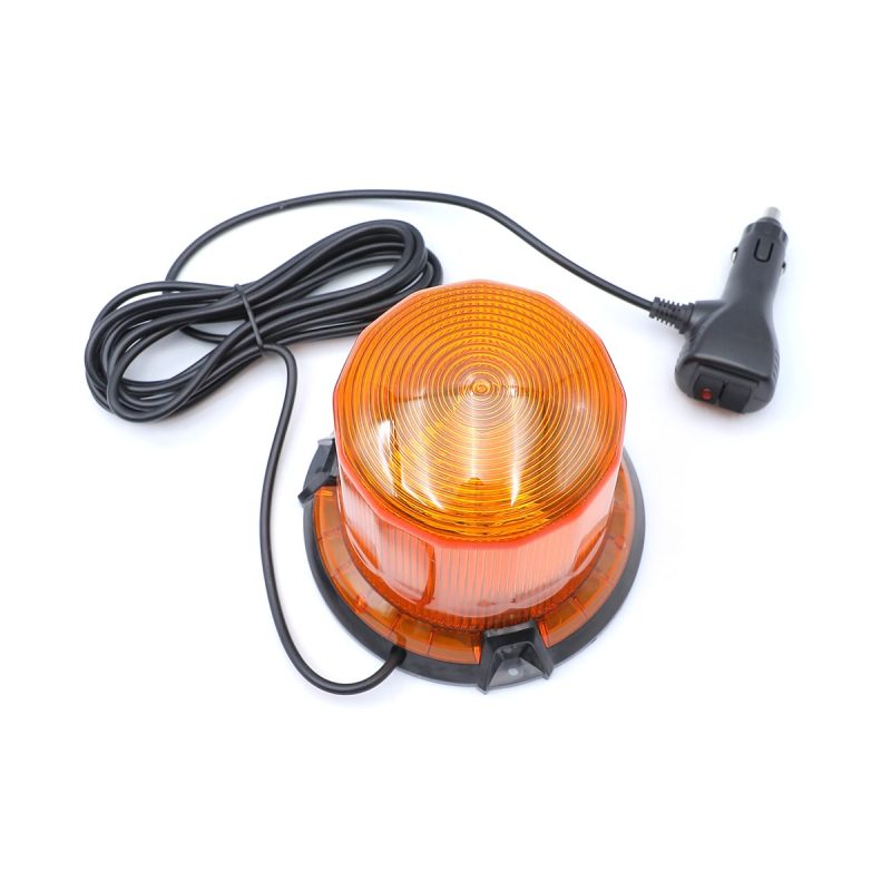 Cigarette Lighter Powered Led Beacon Warning Light Options 01 Cigarette Beacon Tall Amber Cigarette Lighter Powered LED Beacon Warning Light Options