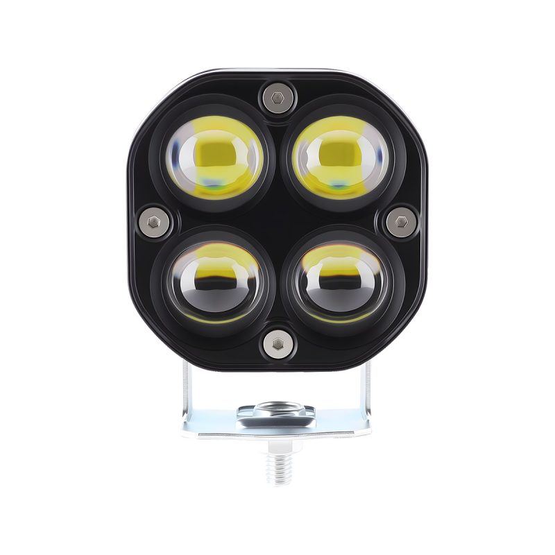 Clover-Shape LED Work Light Options compact front reference